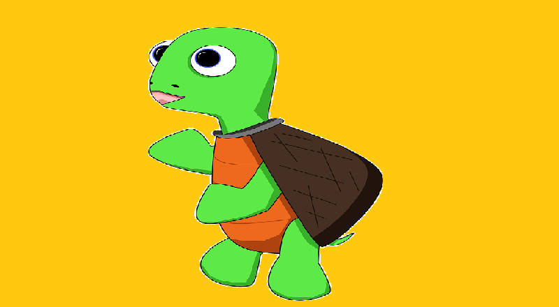 Küçük Kaplumbağa Yavrusu